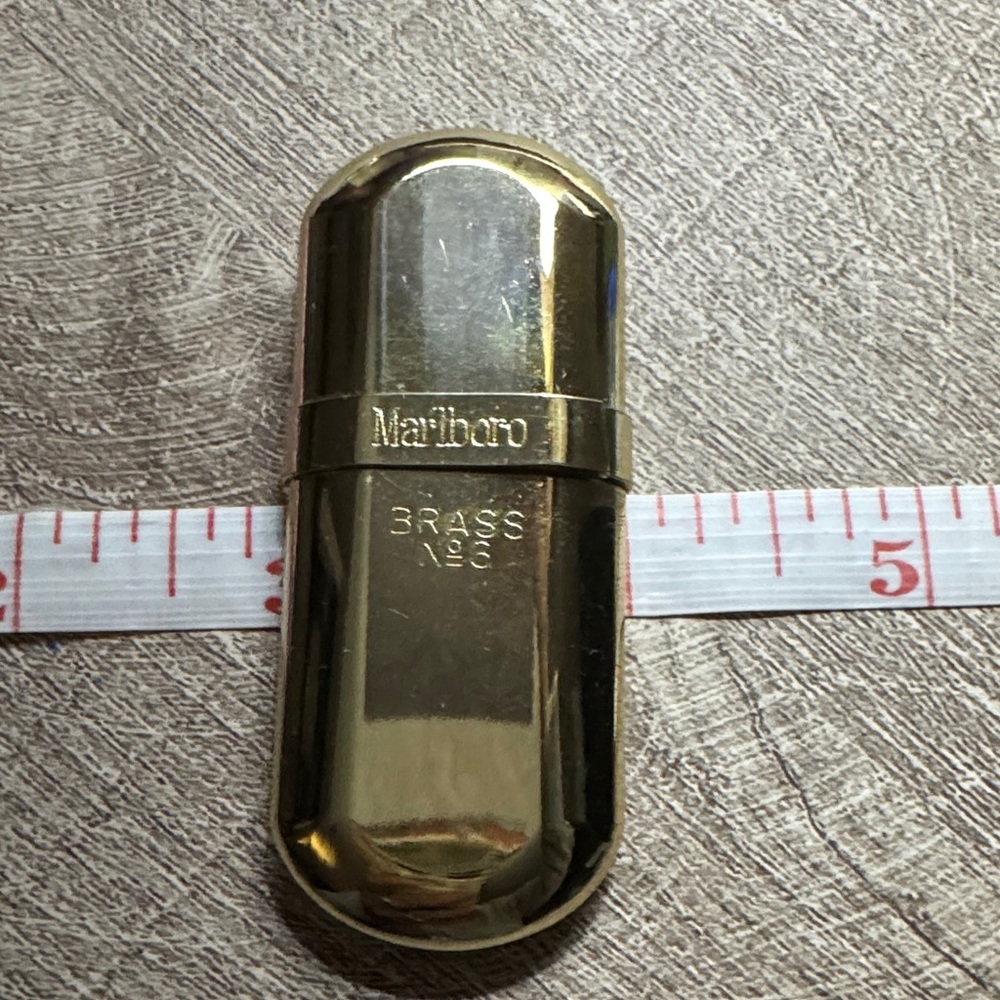 Marlboro Gold Brass Lighter